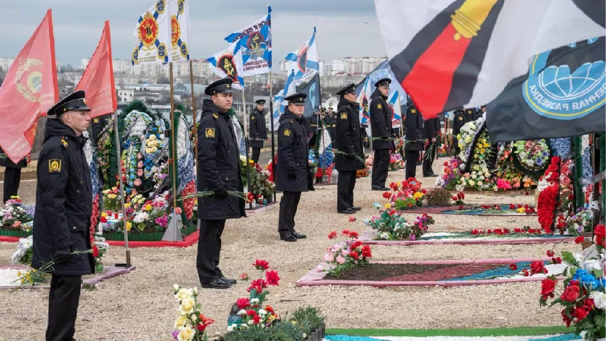 В окупованому Криму поховали щонайменше 373 російських військових